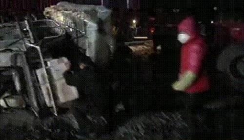 大爷翻车吃瓜事件视频,一场意外引发的全民热议